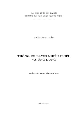 Thống kê Bayes nhiều chiều: Lý thuyết và ứng dụng