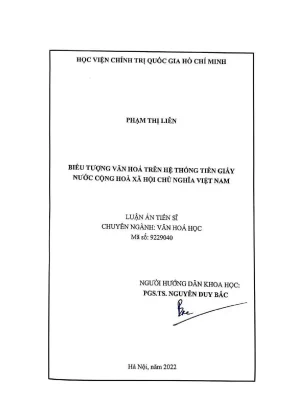 Biểu Tượng Văn Hóa Trên Tiền Giấy Việt Nam: Nghiên Cứu 