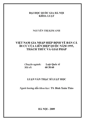 Thách Thức và Giải Pháp cho Việt Nam Gia Nhập Hiệp Định