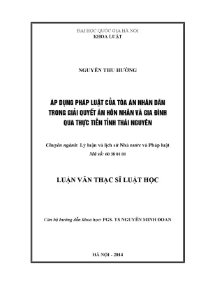 Nâng cao hiệu quả áp dụng pháp luật của Tòa án nhân dân