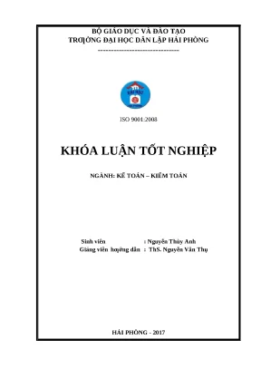 Cải tiến công tác kế toán hàng hóa tại Công ty TNHH Xây