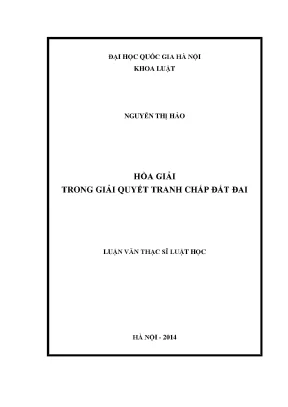 Hòa Giải Tranh Chấp Đất Đai: Giải Pháp Hiệu Quả Từ Luật