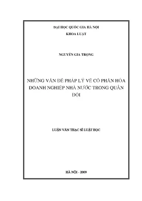 Cổ phần hóa doanh nghiệp nhà nước trong quân đội: Những