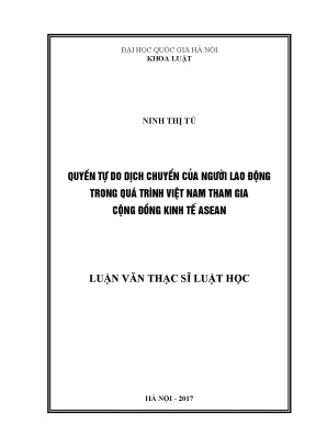 Quyền Tự Do Dịch Chuyển Của Người Lao Động Trong Cộng