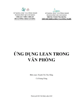 34 Ứng Dụng Lean Tối Ưu Hóa Hiệu Suất Văn Phòng