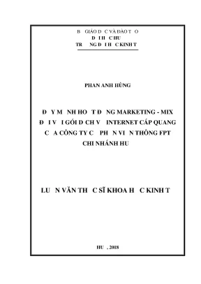Chiến Lược Marketing Mix cho Dịch Vụ Internet Cáp Quang