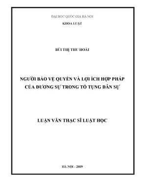 Bảo Vệ Quyền Lợi Hợp Pháp Trong Tố Tụng Dân Sự