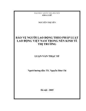 Bảo vệ quyền lợi người lao động theo pháp luật Việt Nam
