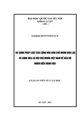 So sánh pháp luật bảo hộ nhãn hiệu giữa Lào và Việt Nam
