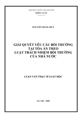 Giải Quyết Yêu Cầu Bồi Thường Tại Tòa Án Theo Luật Trách