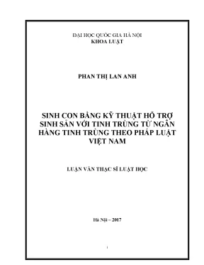 Hỗ Trợ Sinh Sản Bằng Tinh Trùng Ngân Hàng: Pháp Luật