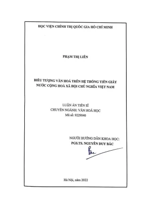 Biểu Tượng Văn Hóa Trên Tiền Giấy Việt Nam: Nghiên Cứu 