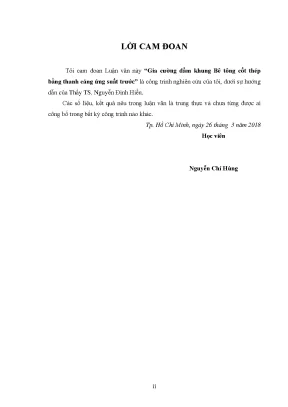Gia Cường Dầm Bê Tông Cốt Thép Bằng Thanh Căng Ứng Lực Trước