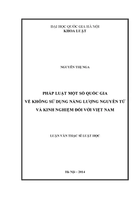 Kinh nghiệm không sử dụng năng lượng nguyên tử: Bài học
