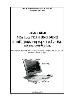 Giáo Trình Toán Ứng Dụng Cho Ngành Quản Trị Mạng