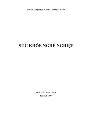 Tài Liệu Học Tập Sức Khỏe Nghề Nghiệp: Kiến Thức Cơ Bản 