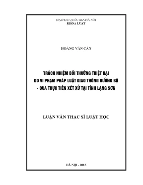 Trách Nhiệm Bồi Thường Thiệt Hại Trong Tai Nạn Giao