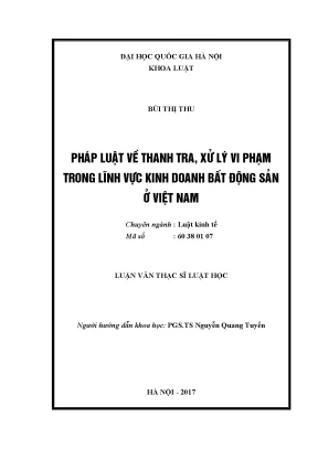 Nâng cao hiệu quả thanh tra và xử lý vi phạm trong kinh