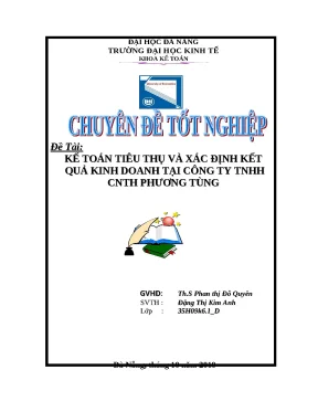 Kế Toán Tiêu Thụ và Kết Quả Kinh Doanh Tại Công Ty TNHH
