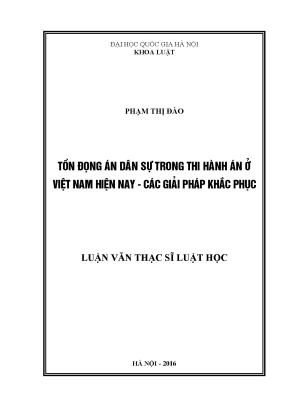 Giải pháp khắc phục tình trạng án dân sự tồn đọng trong 