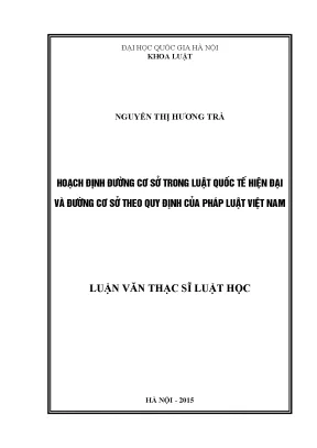 Hoạch Định Đường Cơ Sở Trong Luật Quốc Tế Và Pháp Luật