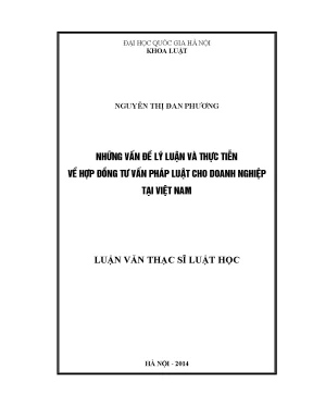 Hợp Đồng Tư Vấn Pháp Luật Cho Doanh Nghiệp Tại Việt Nam: