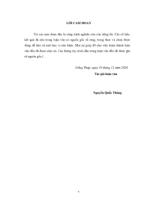 Tái Cơ Cấu Ngành Nông Nghiệp Bền Vững Tại Đồng Tháp