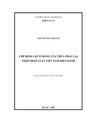 Chế Định Lập Vi Bằng Của Thừa Phát Lại Theo Pháp Luật