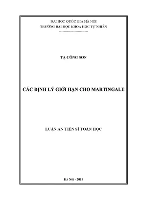 Các Định Lý Giới Hạn Trong Lý Thuyết Martingale