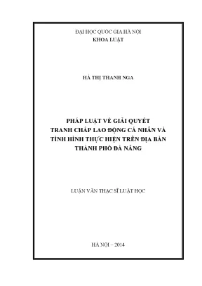 Giải Quyết Tranh Chấp Lao Động Cá Nhân Tại Đà Nẵng: Thực