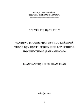 Vận Dụng Phương Pháp Dạy Học Khám Phá Trong Dạy Học Phép