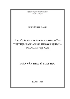 Trách Nhiệm Bồi Thường Thiệt Hại Của Nhà Nước Theo Pháp