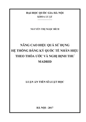Nâng Cao Hiệu Quả Sử Dụng Hệ Thống Đăng Ký Quốc Tế Nhãn