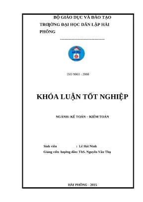 Cải Tiến Công Tác Kế Toán Hàng Hóa Tại Công Ty Cổ Phần