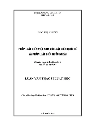 Pháp Luật Biển Việt Nam: So Sánh Với Luật Biển Quốc Tế