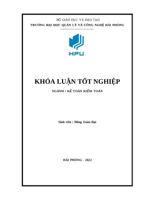 Cải tiến kế toán vốn bằng tiền tại Công ty TNHH Toàn Thắng