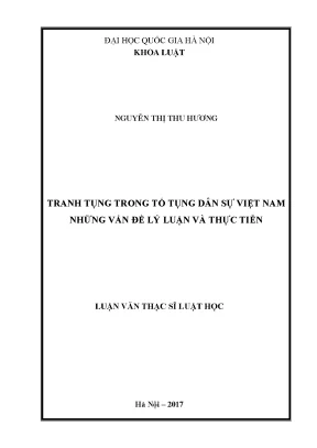 Tranh Tụng Trong Tố Tụng Dân Sự Việt Nam: Lý Luận và