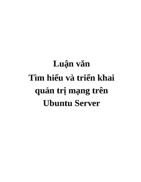 Quản Trị Mạng Hiệu Quả Trên Ubuntu Server