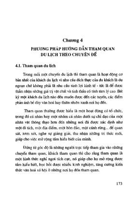 Giáo Trình Hướng Dẫn Du Lịch Dành Cho Sinh Viên Ngành Du 