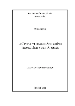 Nâng cao hiệu quả xử lý vi phạm hành chính trong lĩnh