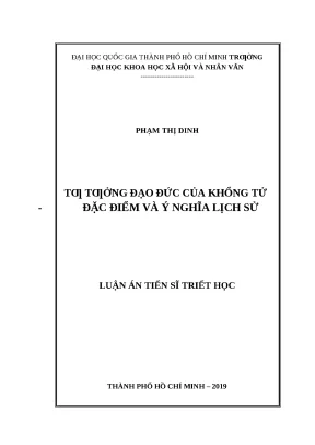 Tư tưởng đạo đức của Khổng Tử: Đặc điểm và ý nghĩa lịch sử