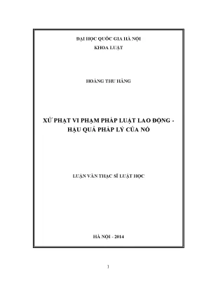 Xử Phạt Vi Phạm Pháp Luật Lao Động: Hậu Quả Pháp Lý và