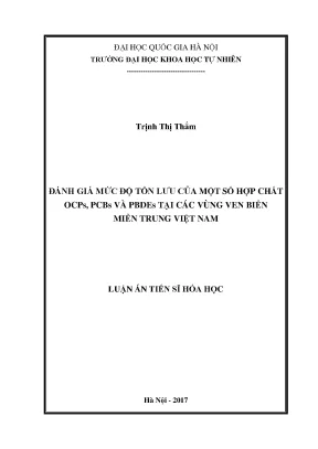 Đánh Giá Tồn Lưu OCPs, PCBs và PBDEs Tại Ven Biển Miền