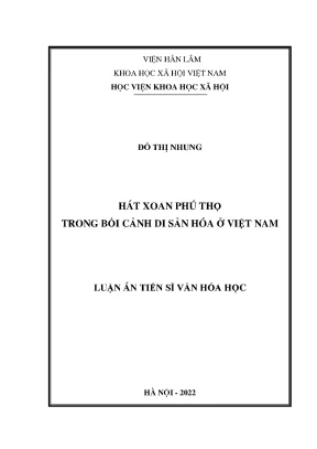 Hát Xoan Phú Thọ: Di Sản Văn Hóa Việt Nam Trong Bối Cảnh