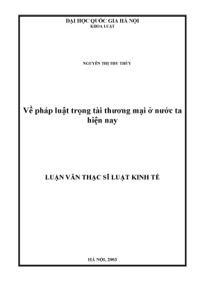 Pháp Luật Trọng Tài Thương Mại Tại Việt Nam: Thực Trạng