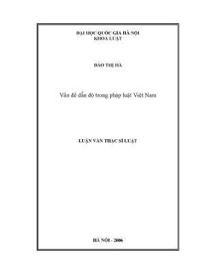 Vấn Đề Dẫn Độ Trong Pháp Luật Việt Nam: Phân Tích và