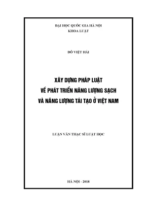 Phát Triển Năng Lượng Sạch và Tái Tạo: Xây Dựng Pháp