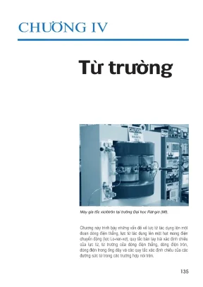 Tìm Hiểu Về Từ Trường và Lực Tác Dụng Trong Máy Gia Tốc