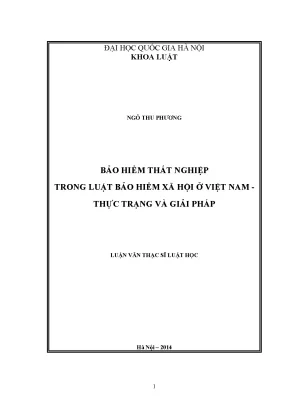 Bảo Hiểm Thất Nghiệp Trong Luật Bảo Hiểm Xã Hội Việt