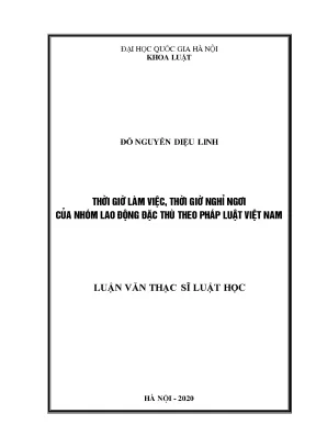 Nghiên cứu về thời giờ làm việc và nghỉ ngơi của lao